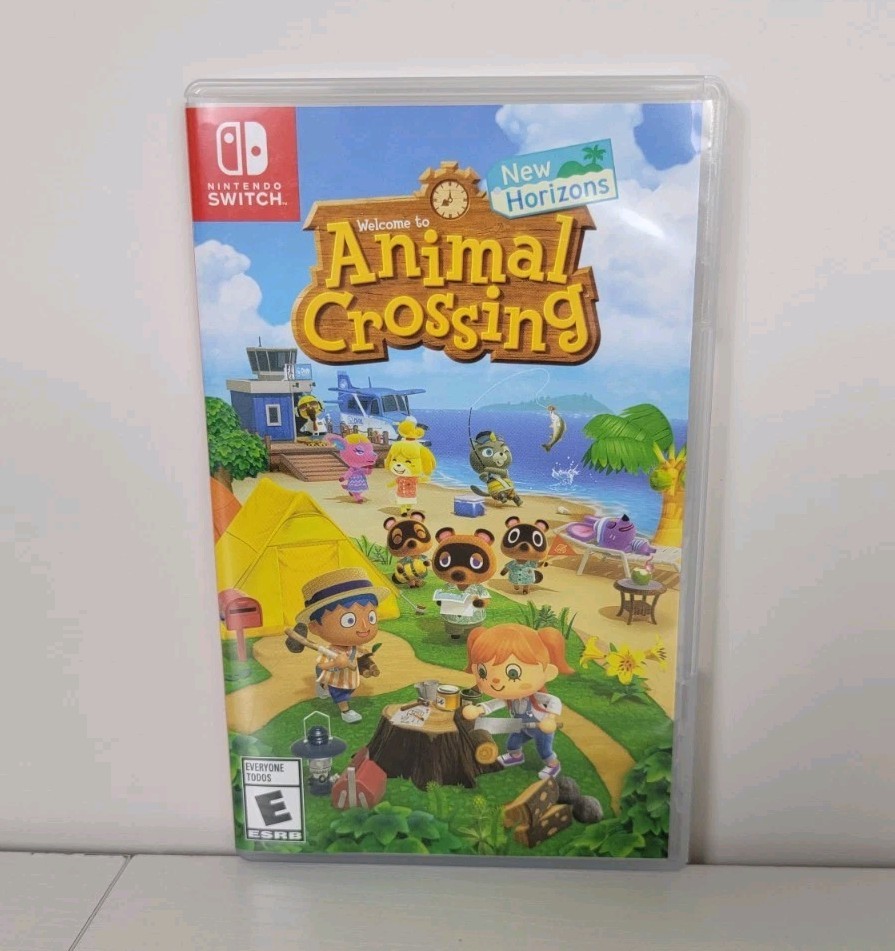Animal Crossing New Horizons Nintendo Switch Game Case Included Tested