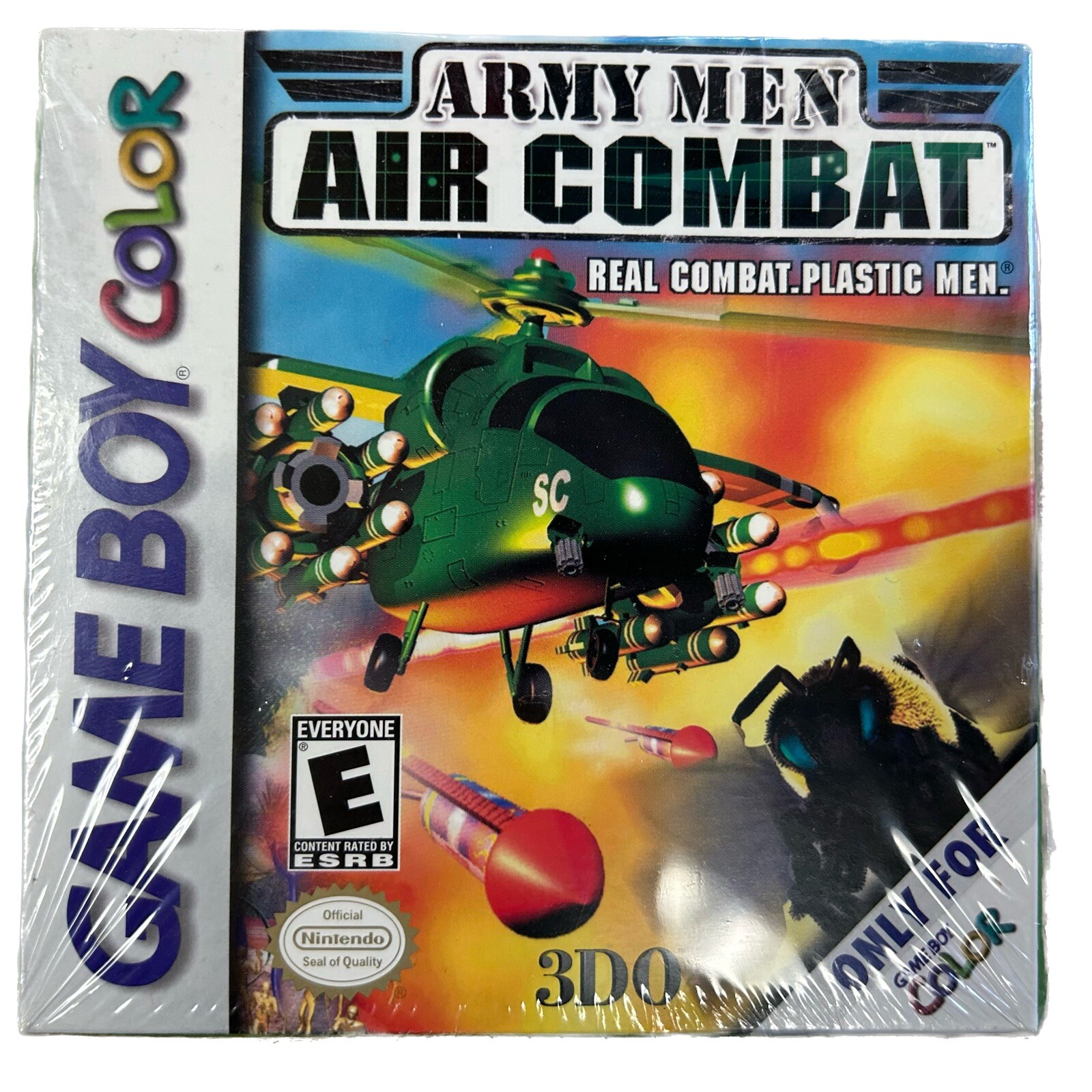 BRAND NEW, SEALED NOS Army Men: Air Combat (Nintendo Game Boy Color, 2000)