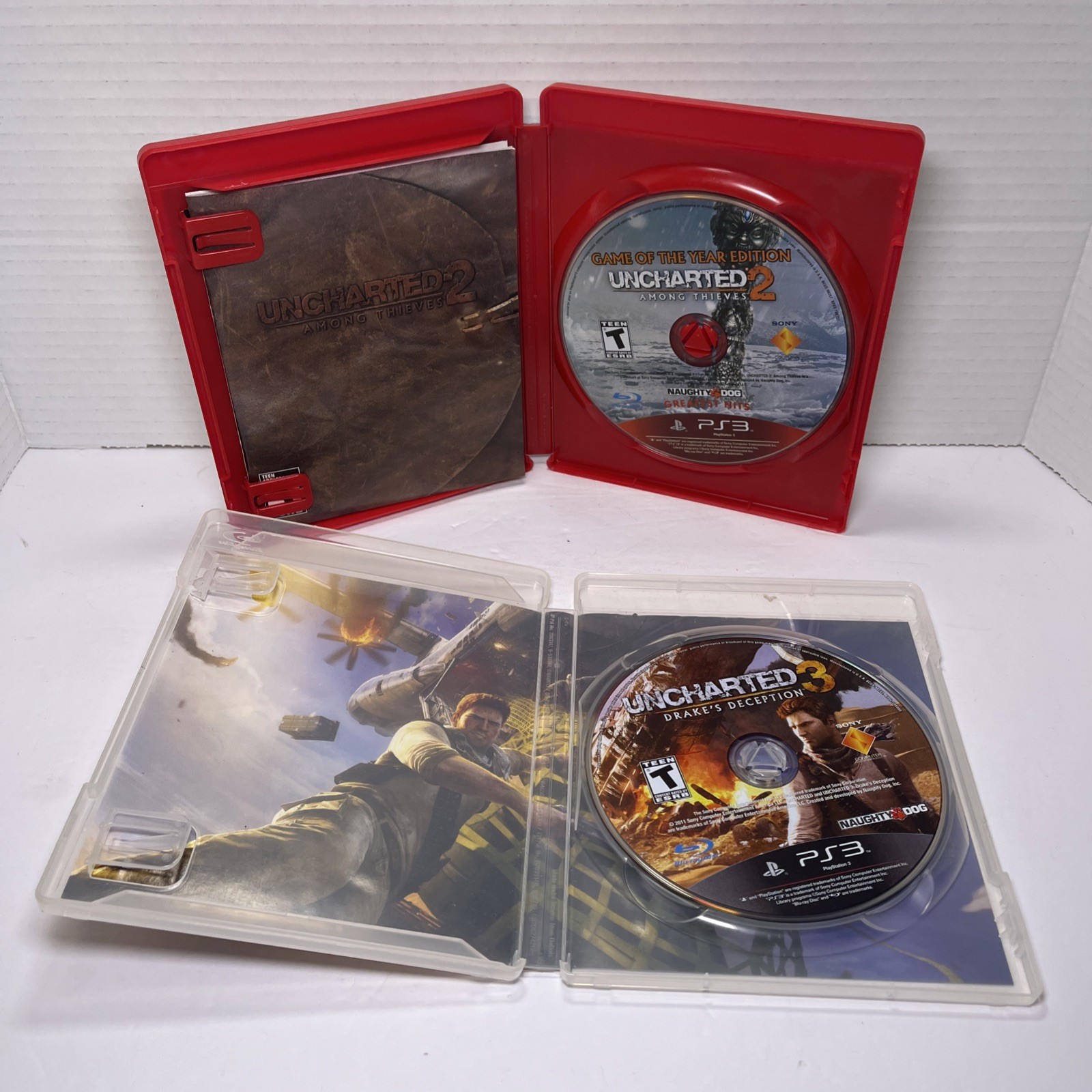 Ps3 Lot Of 6 PlayStation Games Uncharted Battlefield Metro Crysis Tested Working