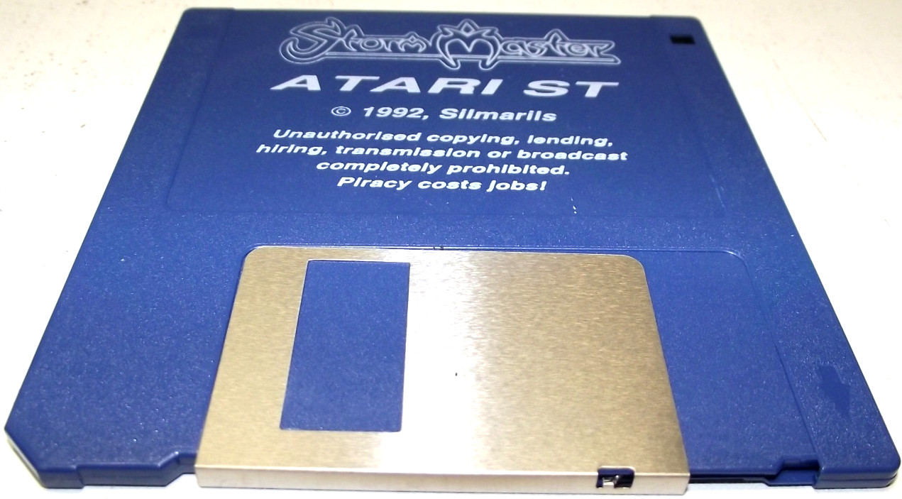 Storm Master (Atari ST) COMPLETE IN BOX, Silmarils Turn Based Strategy Game
