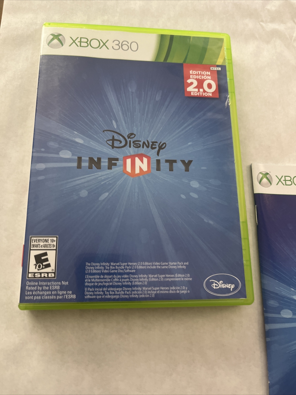 Disney Infinity 2.0 (Microsoft Xbox 360, 2013) Complete with Manual & Tested