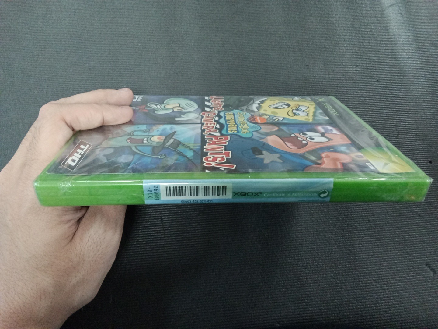 SpongeBob SquarePants: Lights, Camera, Pants (Microsoft Xbox, 2005) Brand New!!