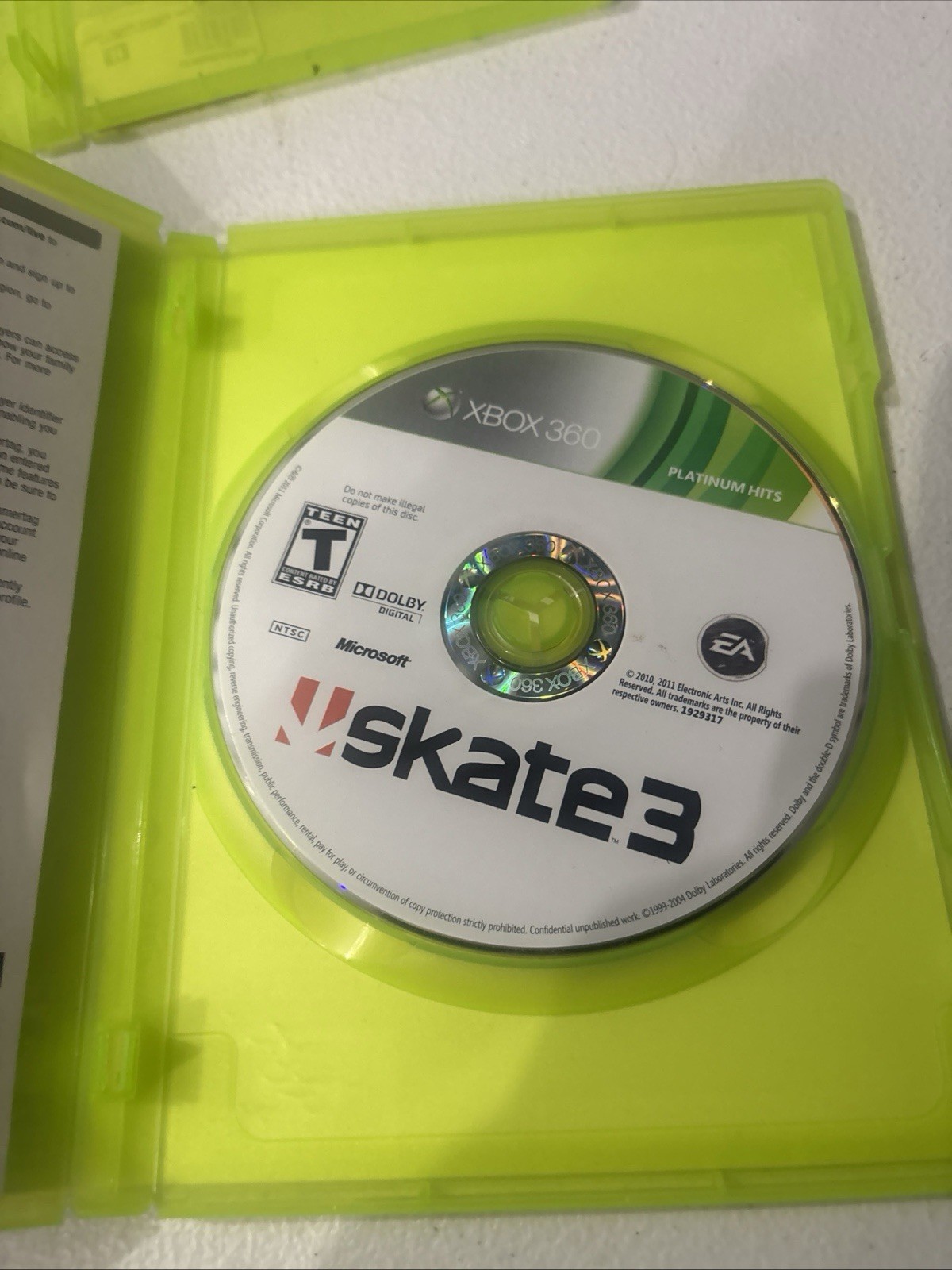 XBOX 360 Lot Of 2 Skate 3 Adventure Time Explore Dungeon Bc IDK MICROSOFT TESTED
