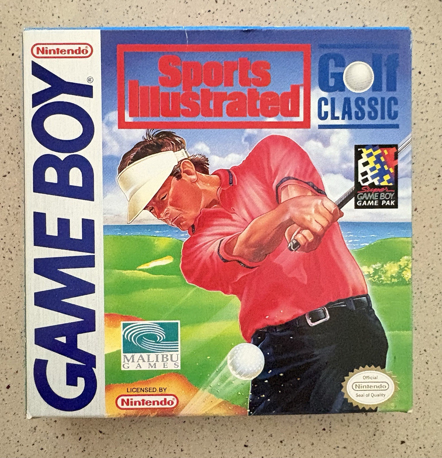 Sports Illustrated Golf Classic (Nintendo Game Boy Gameboy) Complete in Box CIB
