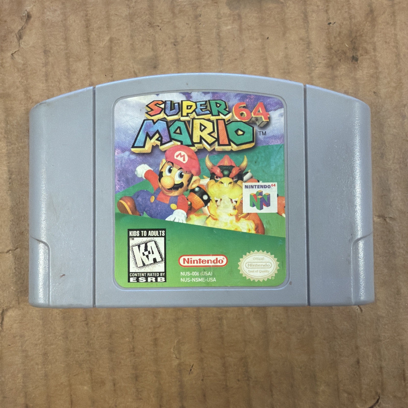 Nintendo 64 Super Mario 64 Game Cartridge Tested And Working (2)