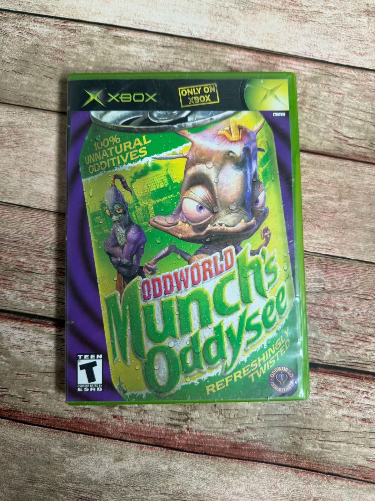 Oddworld Munch’s Oddysee XBOX Game CIB