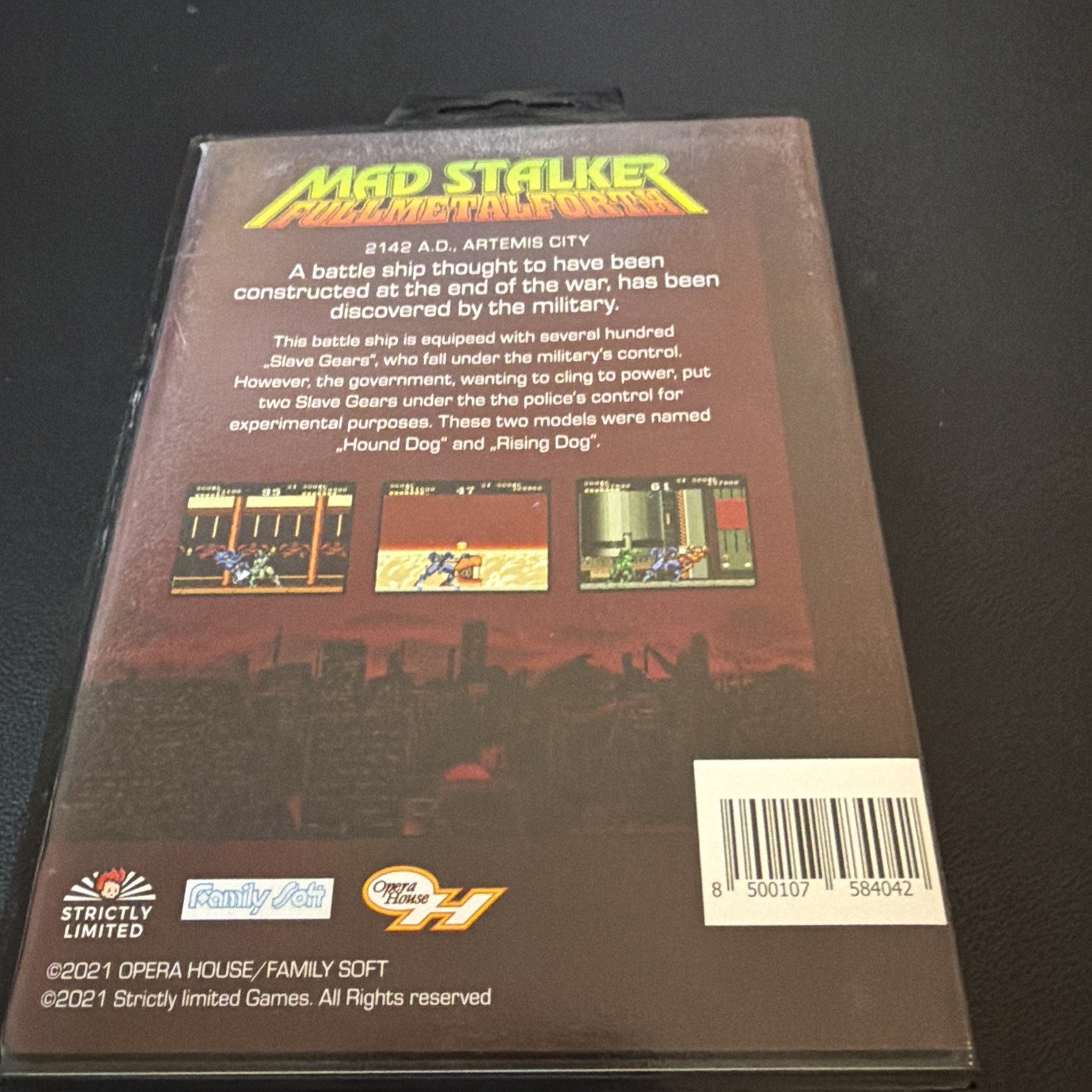 MAD STALKER: FULL METAL FORTH – GENESIS COMPATIBLE GAME [STRICTLY LIMITED GAMES]
