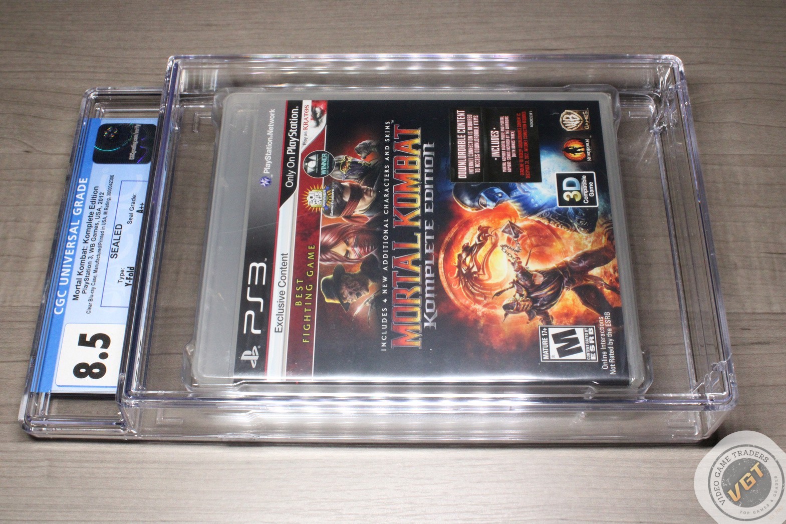 CGC 8.5 A++ – Mortal Kombat: Komplete Edition PlayStation 3, PS3 2012 NEW!