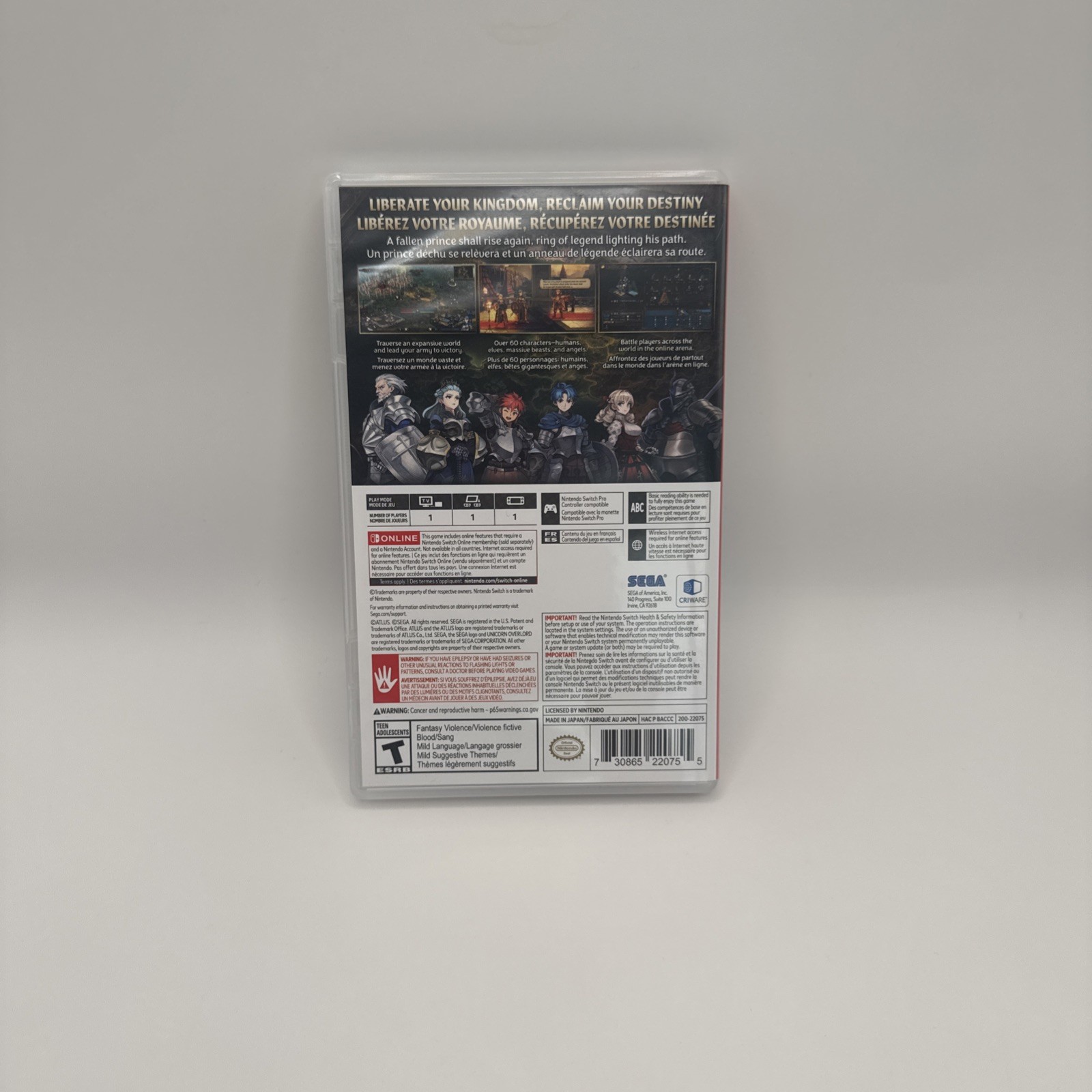 Unicorn Overlord Nintendo Switch Game TESTED