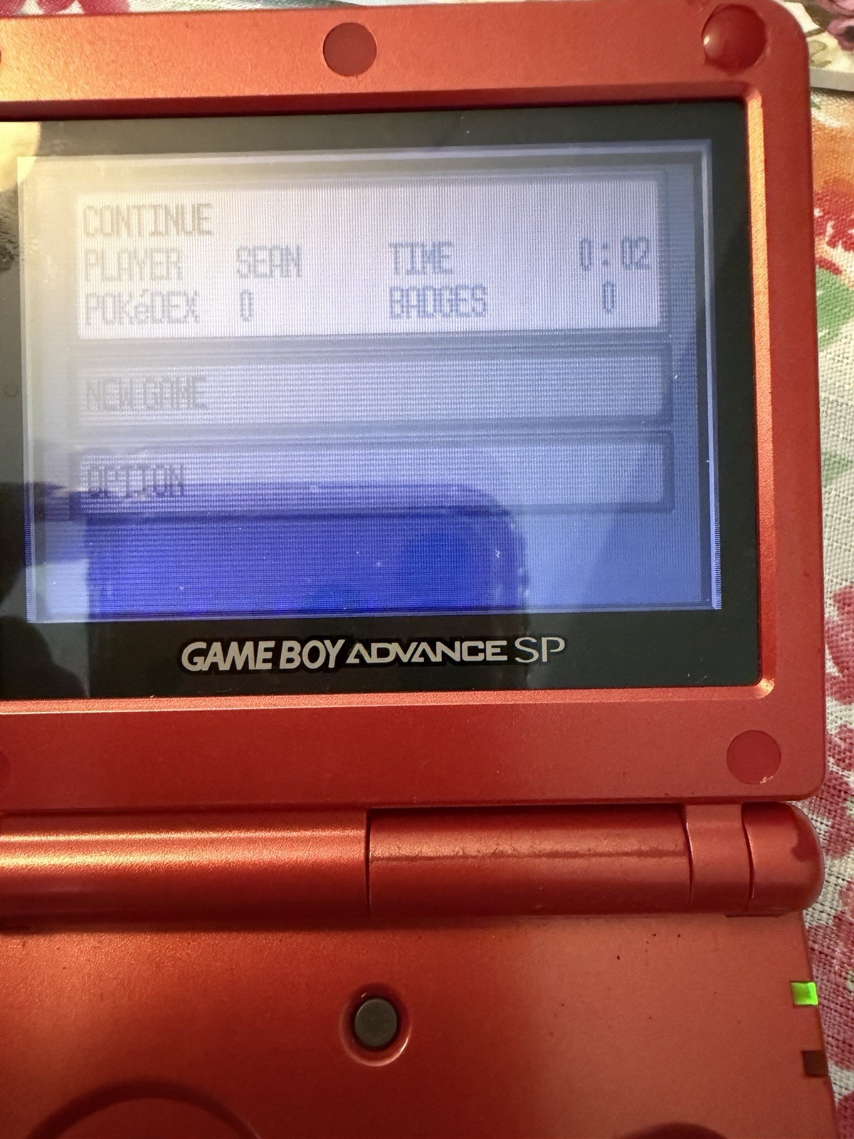 Pokemon Sapphire Version GBA [Authentic – New Battery] Gameboy Advance Cartridge