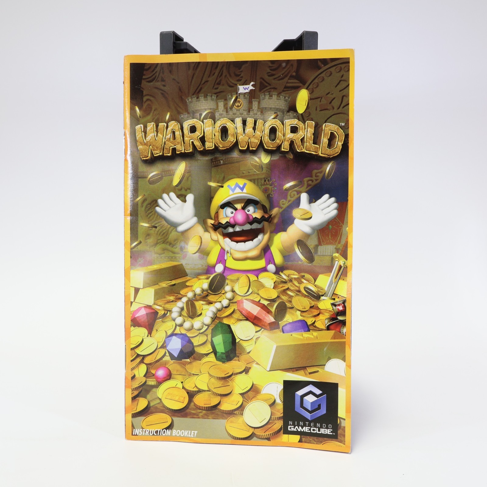 Wario World (GameCube) Case and Manual Only – Authentic Acceptable Cond