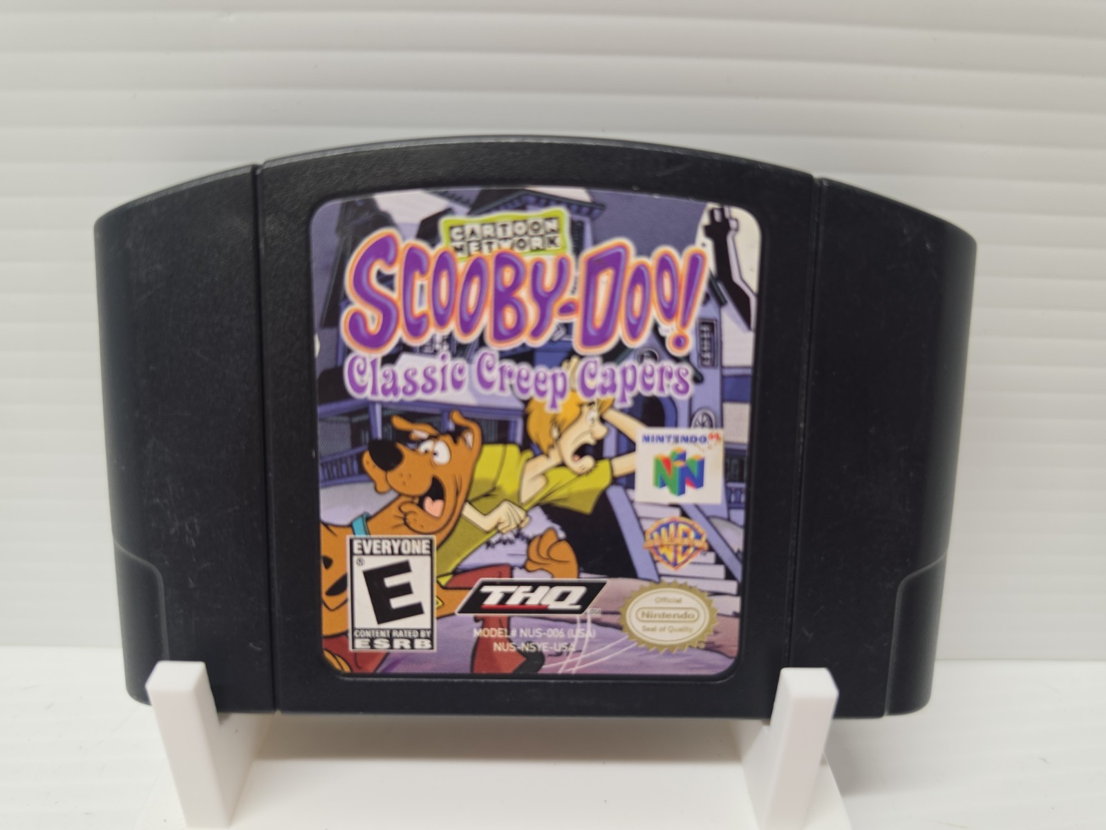 Scooby-Doo Classic Creep Capers (Nintendo 64, 2001) N64 Authentic Tested