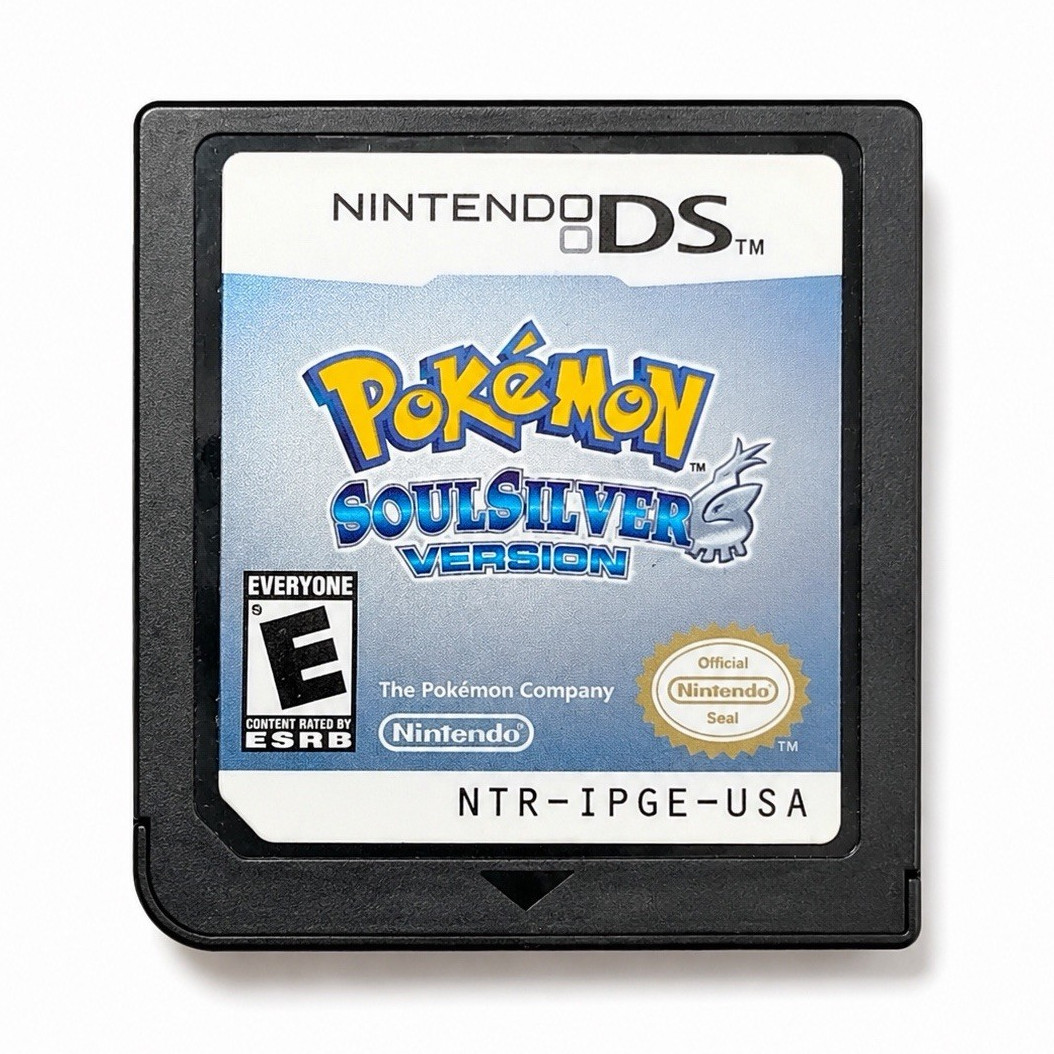 Nintendo Pokémon SoulSilver Version for Nintendo DS, E, NTSC-U/C Pokemon Series