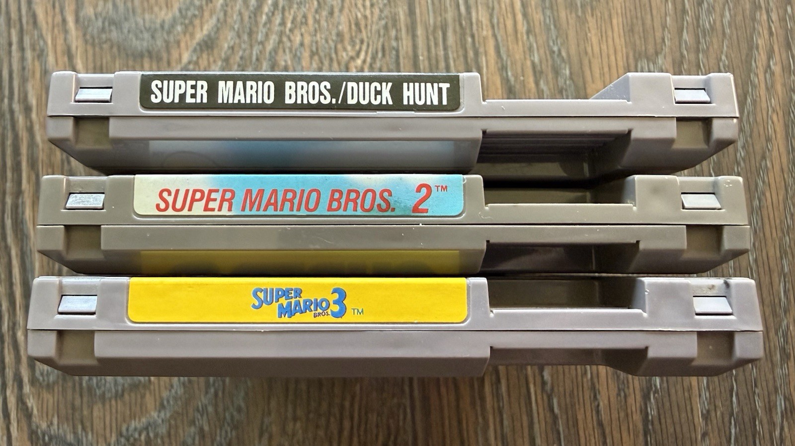 Super Mario Bros. 1 2 & Left Bros 3 Trilogy CARTS ONLY Tested Combine Shipping🔥