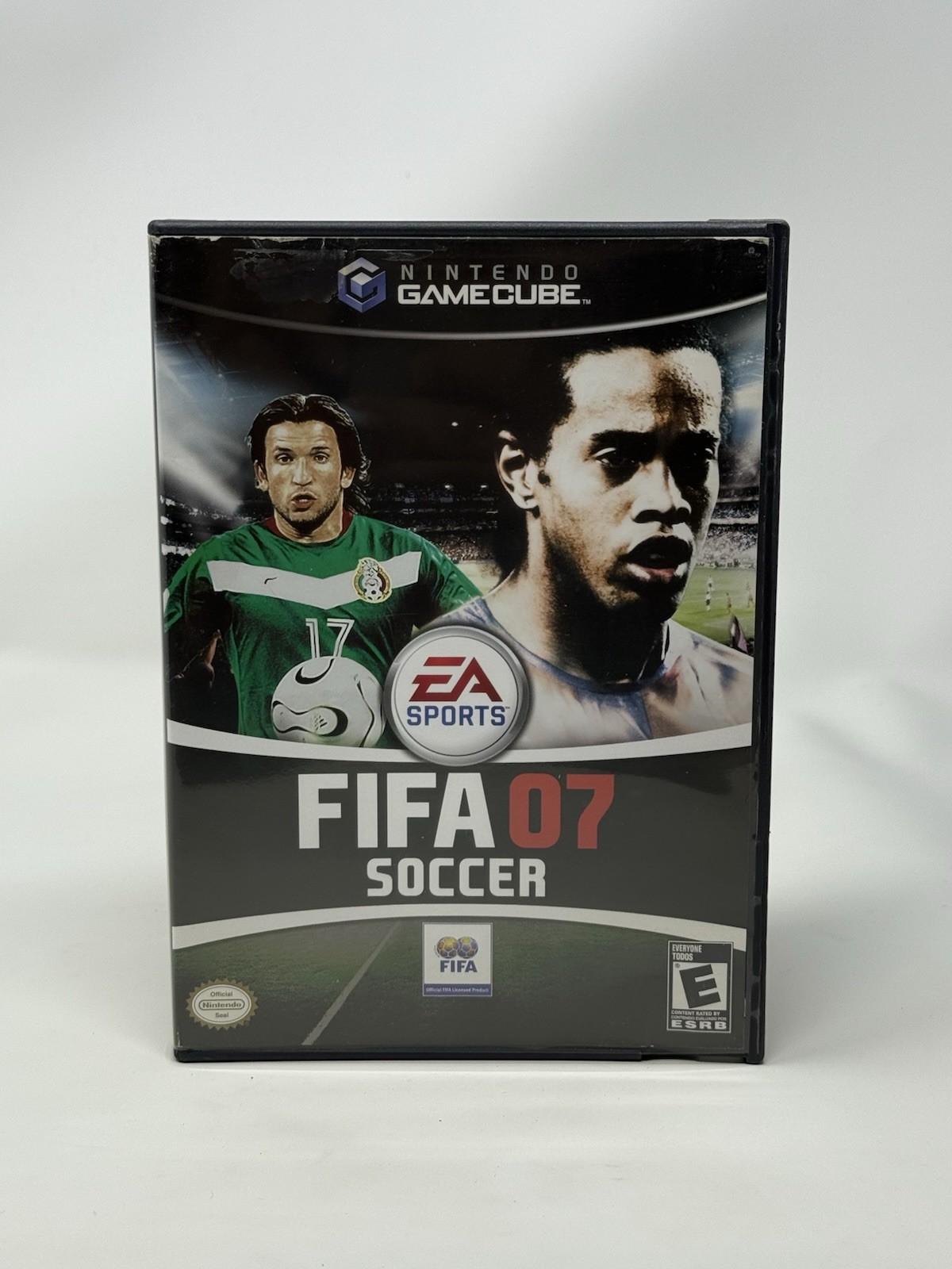 FIFA Soccer 07 Nintendo GameCube Complete CIB Ronaldinho Mexico Variant Rare