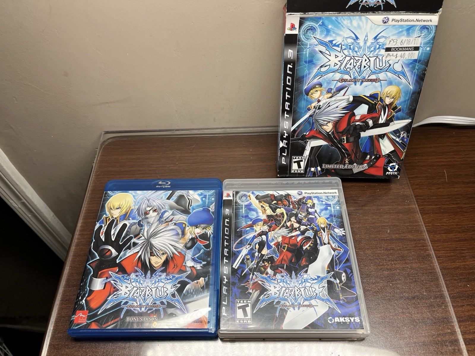 BlazBlue: Calamity Trigger Limited Edition (PS3) CIB Complete -Tested & Working-