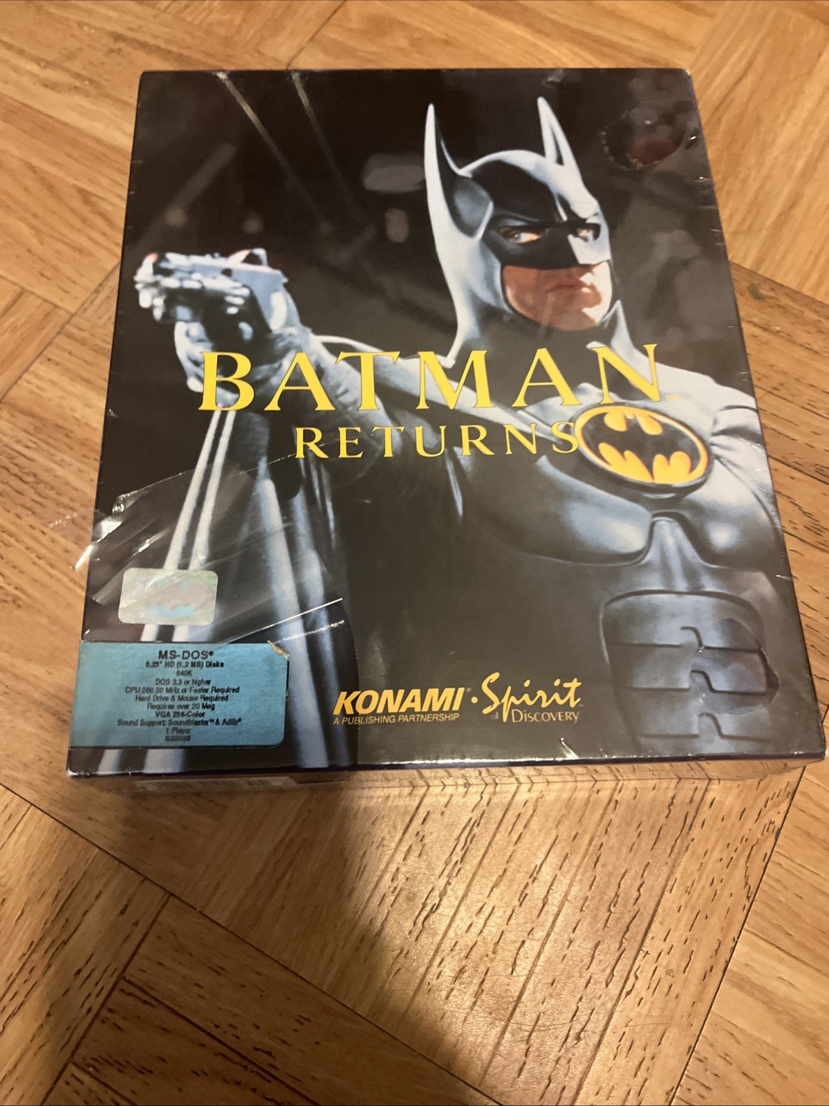 CIB – Batman Returns (IBM PC MS-DOS 1992) Konami-Big Box SEALED