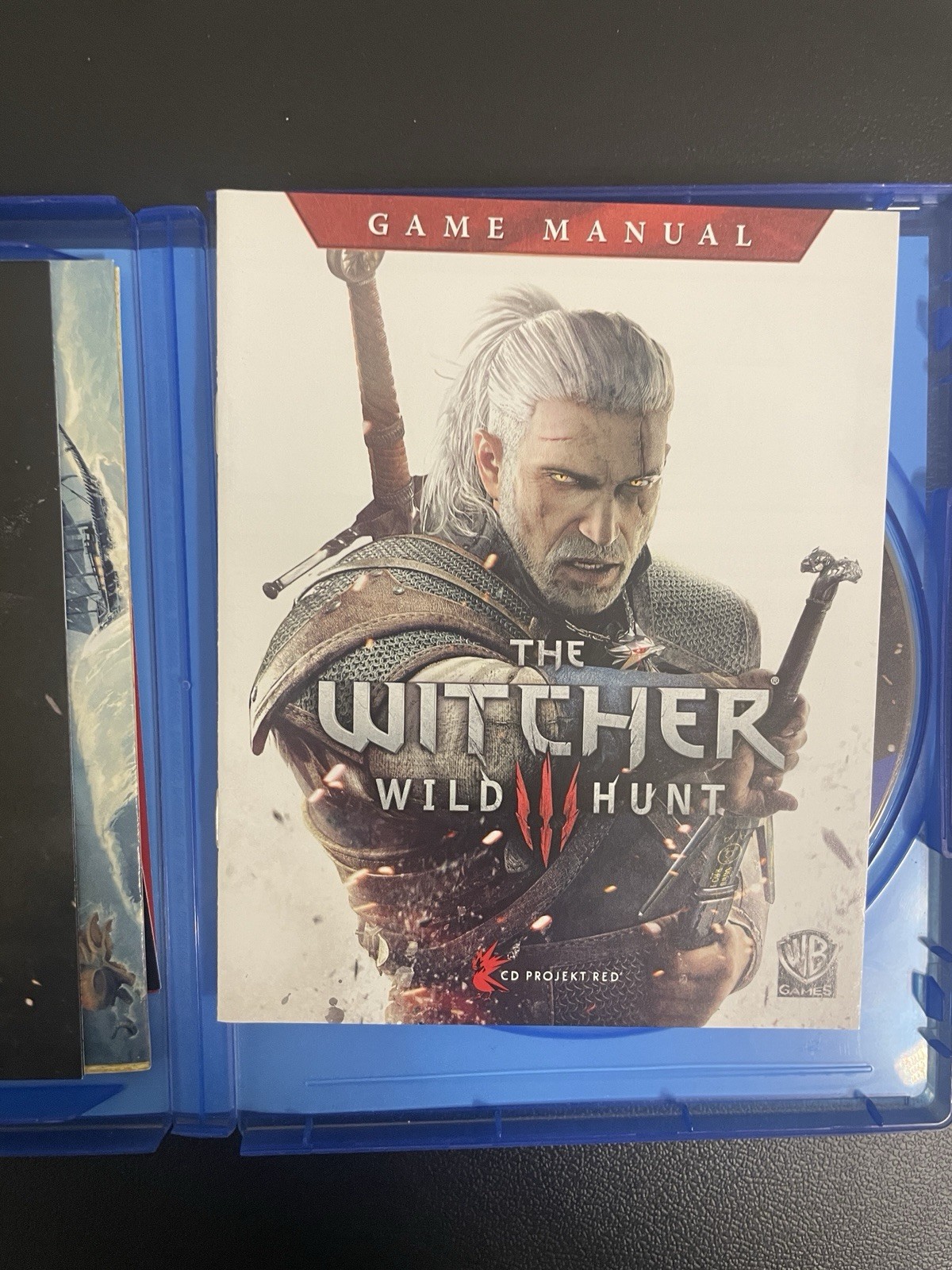 CD Projekt RED The Witcher 3: Wild Hunt PS4 M RPG Manual Soundtrack Map Stickers