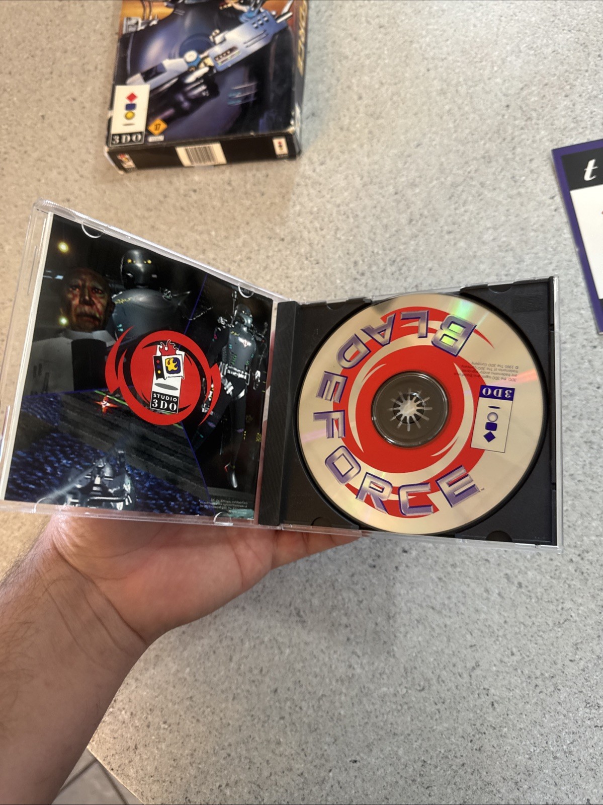 Blade Force (3DO) – CIB Complete – Registration card, Ads, Manual TESTED RARE