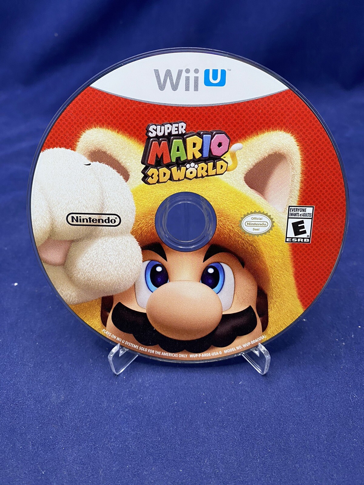 Super Mario 3D World – Nintendo Wii U – Disk Only