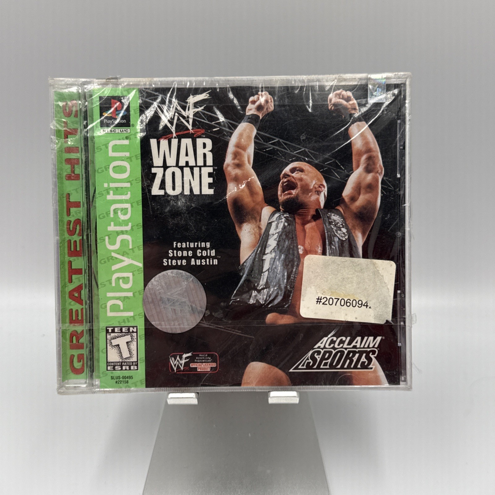 WWF Warzone Sony Playstation 1 PS1 Game Brand New Sealed READ