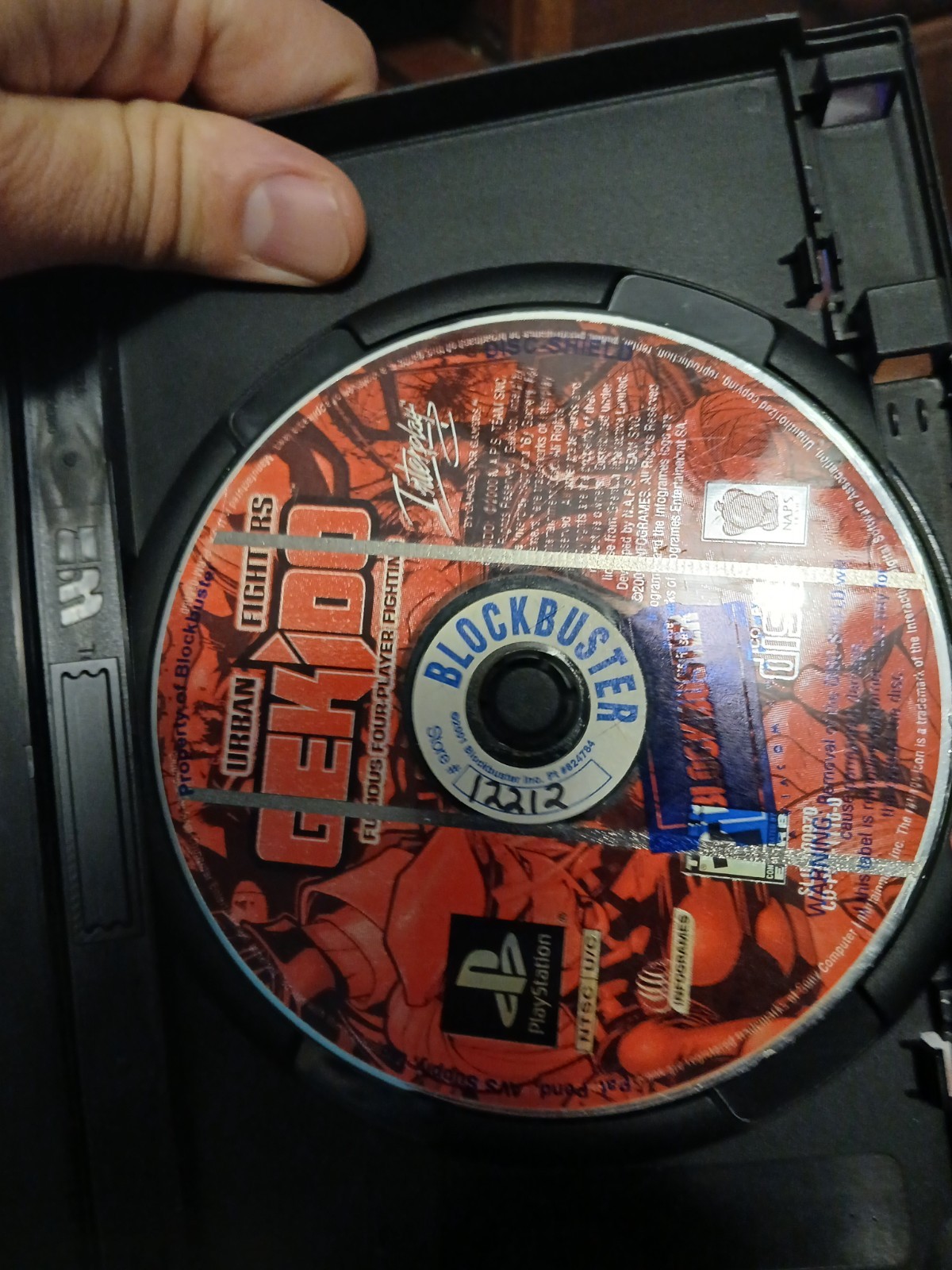 Gekido: Urban Fighters for PS1(Disk Only)