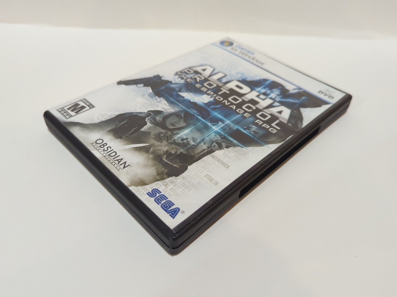 Alpha Protocol The Espionage RPG Game For Windows PC DVD CIB With Manual 2 Discs
