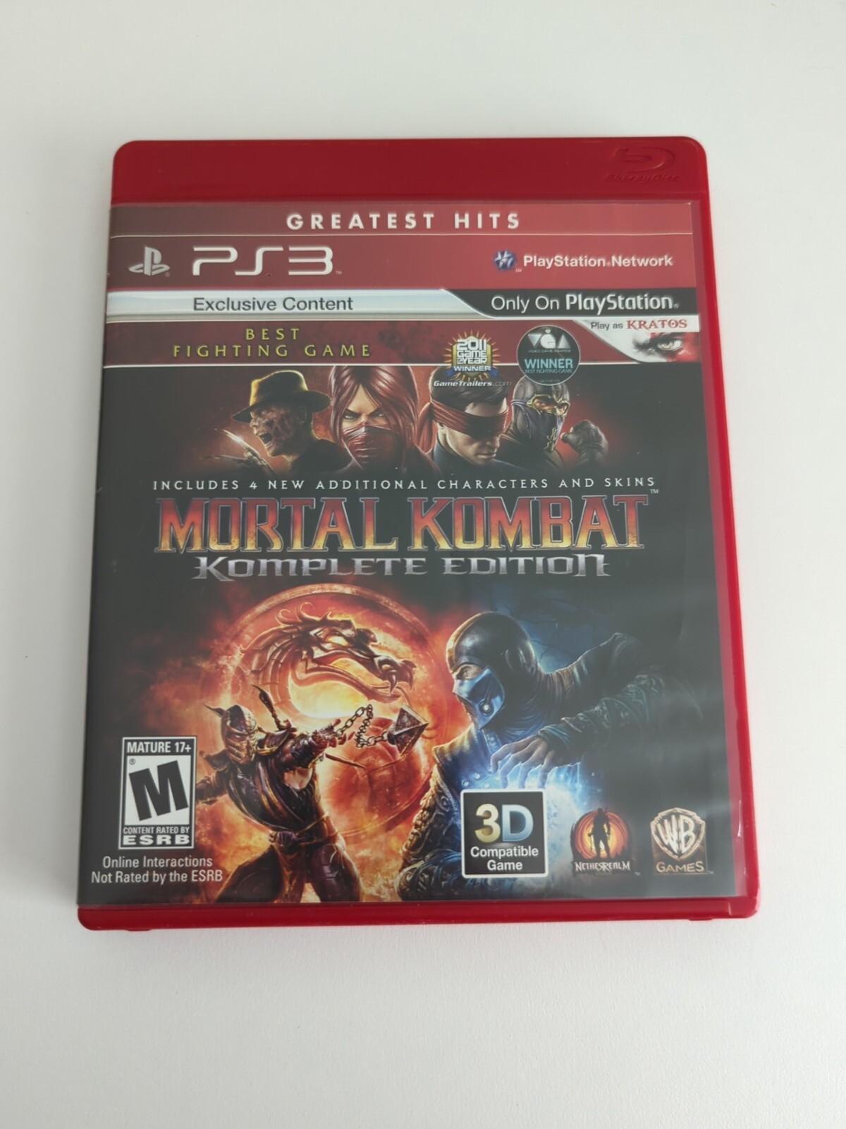 Mortal Kombat Komplete Edition Sony PlayStation 3 PS3 GH – Complete CIB