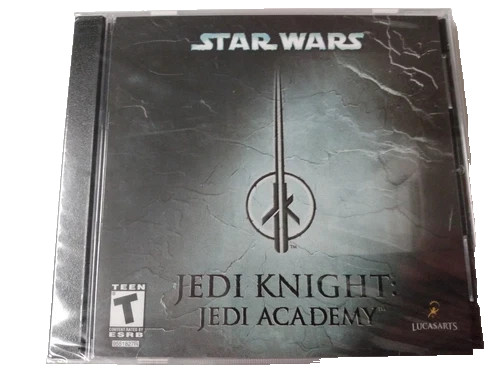 STAR WARS JEDI KNIGHT : JEDI ACADEMY (PC) DISC + CVR ART – NO CASE – LN