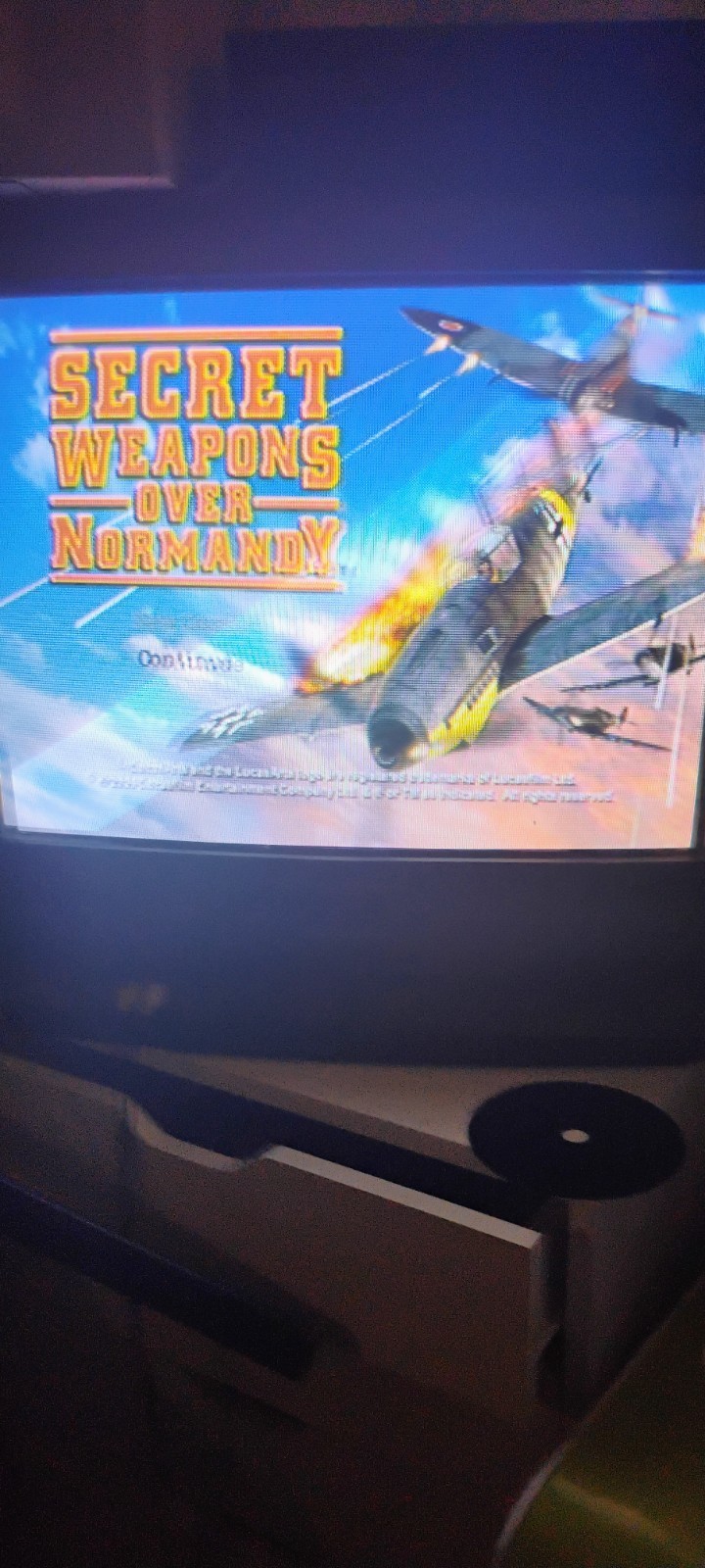 Secret Weapons Over Normandy CIB (Sony PlayStation 2, 2003)
