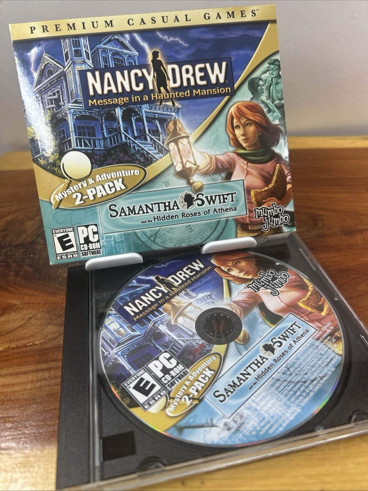 Nancy Drew 2 Pack (Haunted Mansion & Samantha Swift) – PC Game CD Rom
