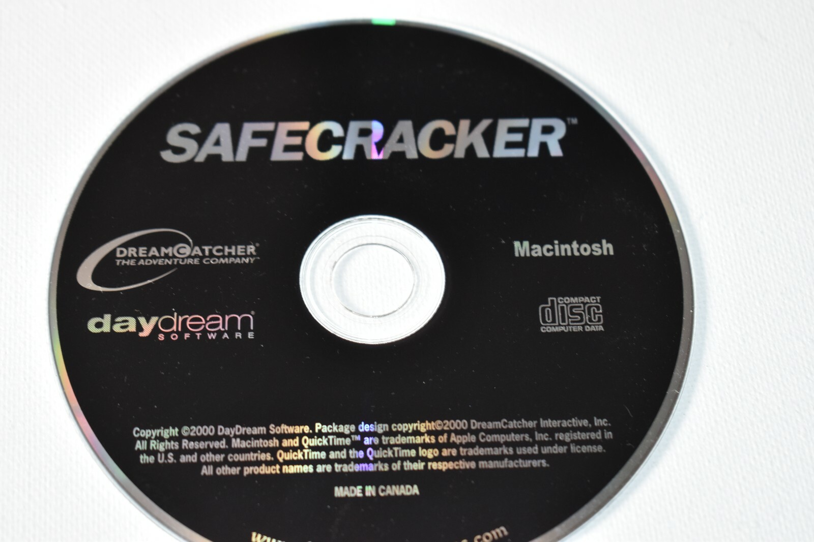 SAFECRACKER 2 Safe Cracker Puzzle PC Game Disc Only