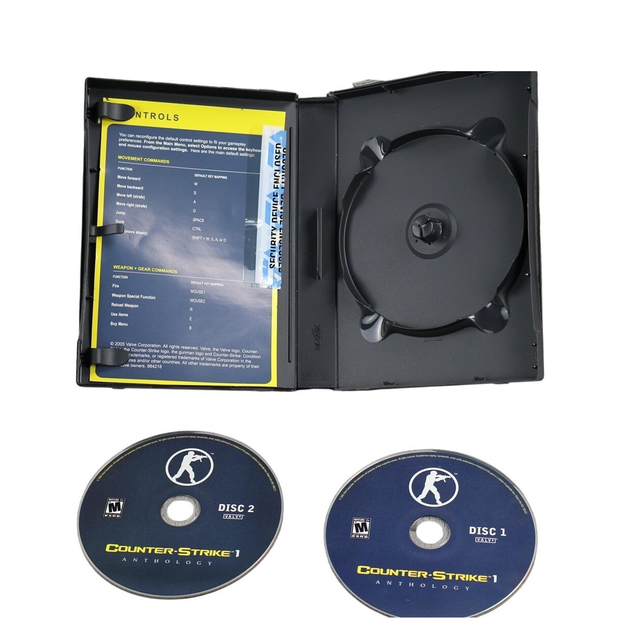 Counter-Strike 1 Anthology PC Video Game Valve M Mature NTSC-U/C Shooter 2005
