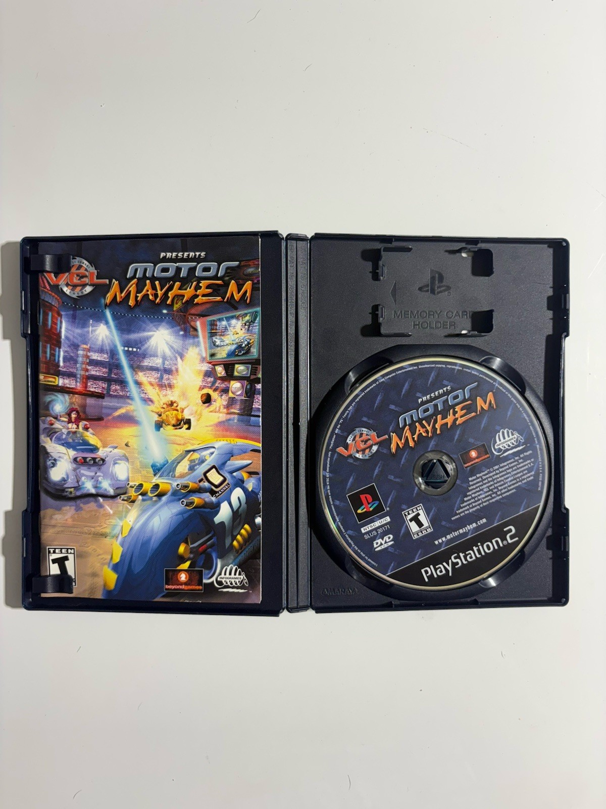 Motor Mayhem: Vehicular Combat League – PS2 CIB PlayStation 2 Tested & Working
