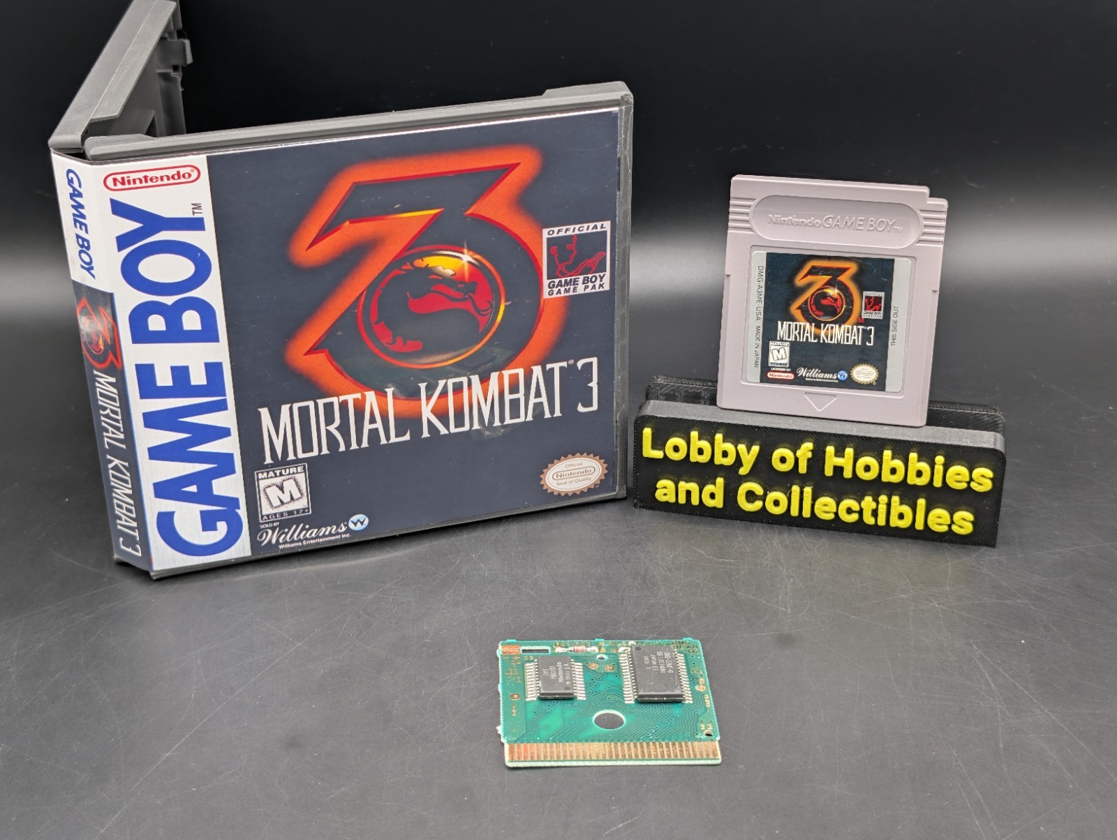 Mortal Kombat 3 ( Nintendo Game Boy ) Mint Sticker – Authentic – W/ Case
