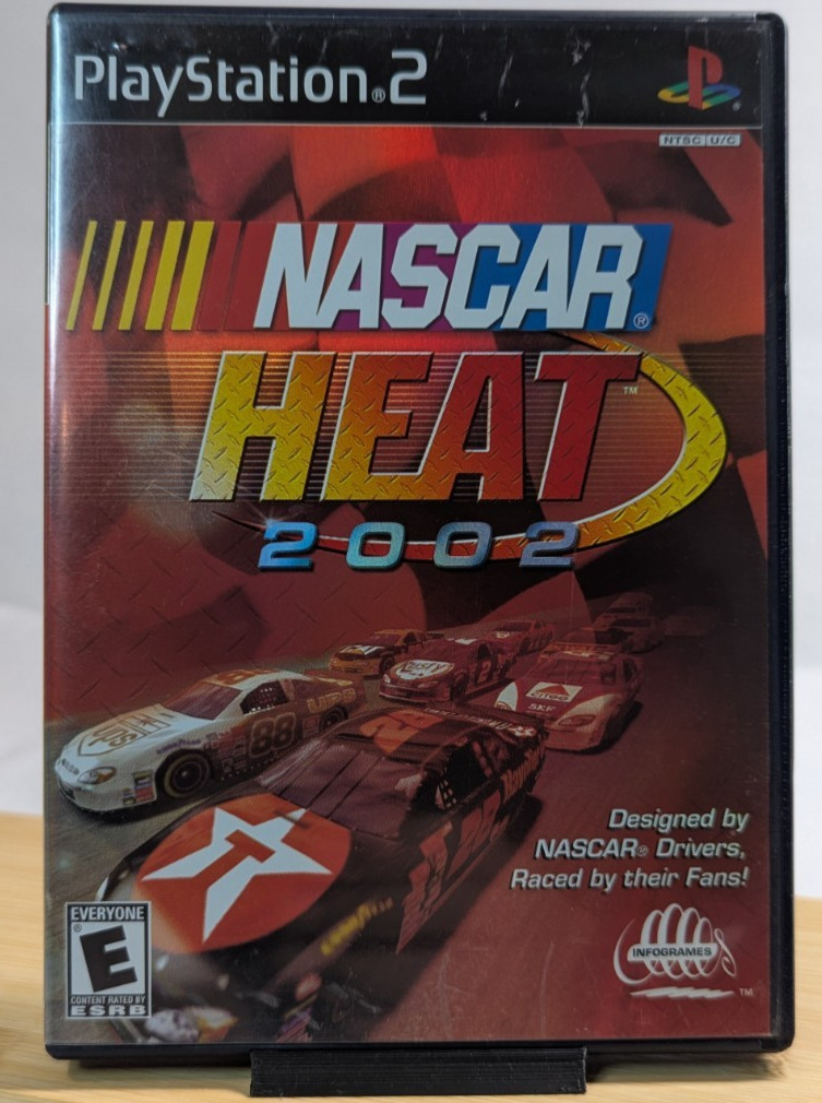 NASCAR Heat 2002 (Sony PlayStation 2, 2001) PS2 Complete CIB Tested!