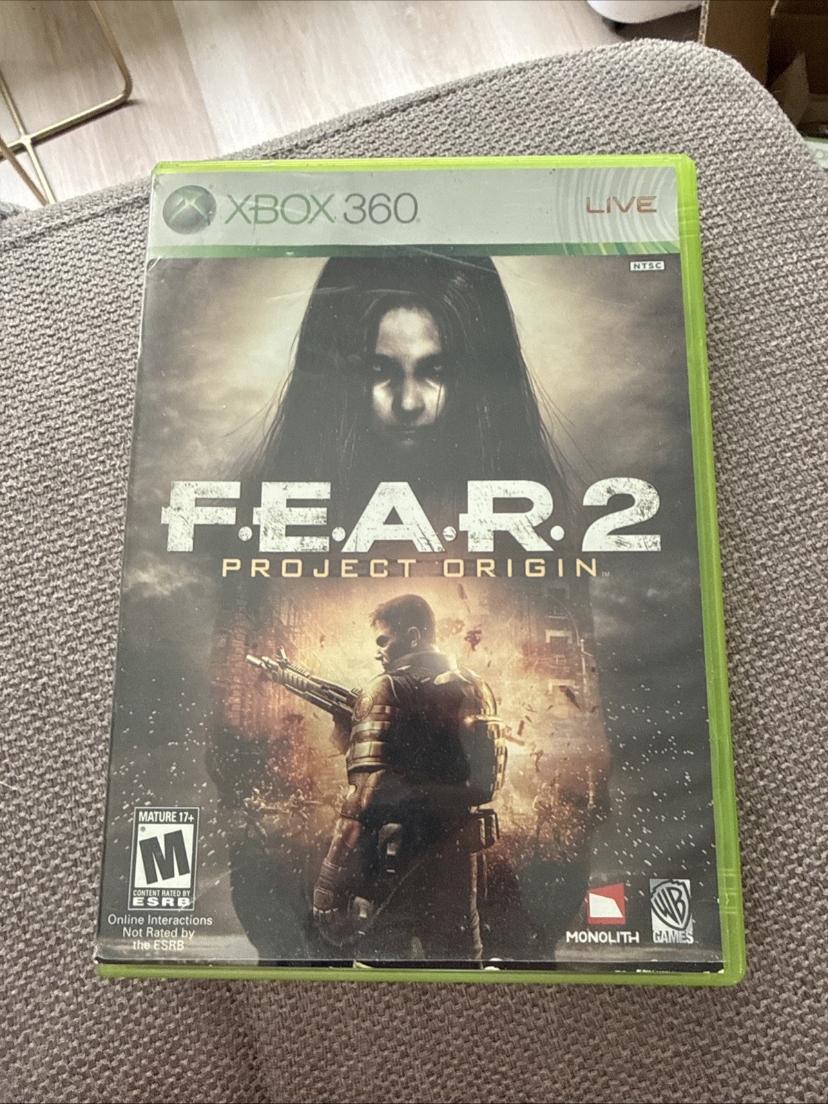 F.E.A.R. 2: Project Origin (Microsoft Xbox 360, 2009) CIB