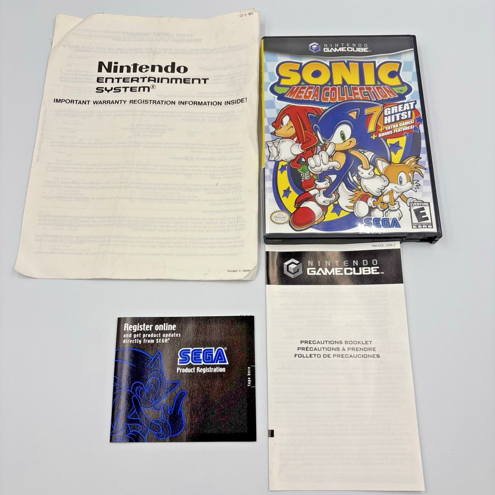 Lot Misc Nintendo/Sega Manuals Gamecube Nintendo DS/3DS NES and more