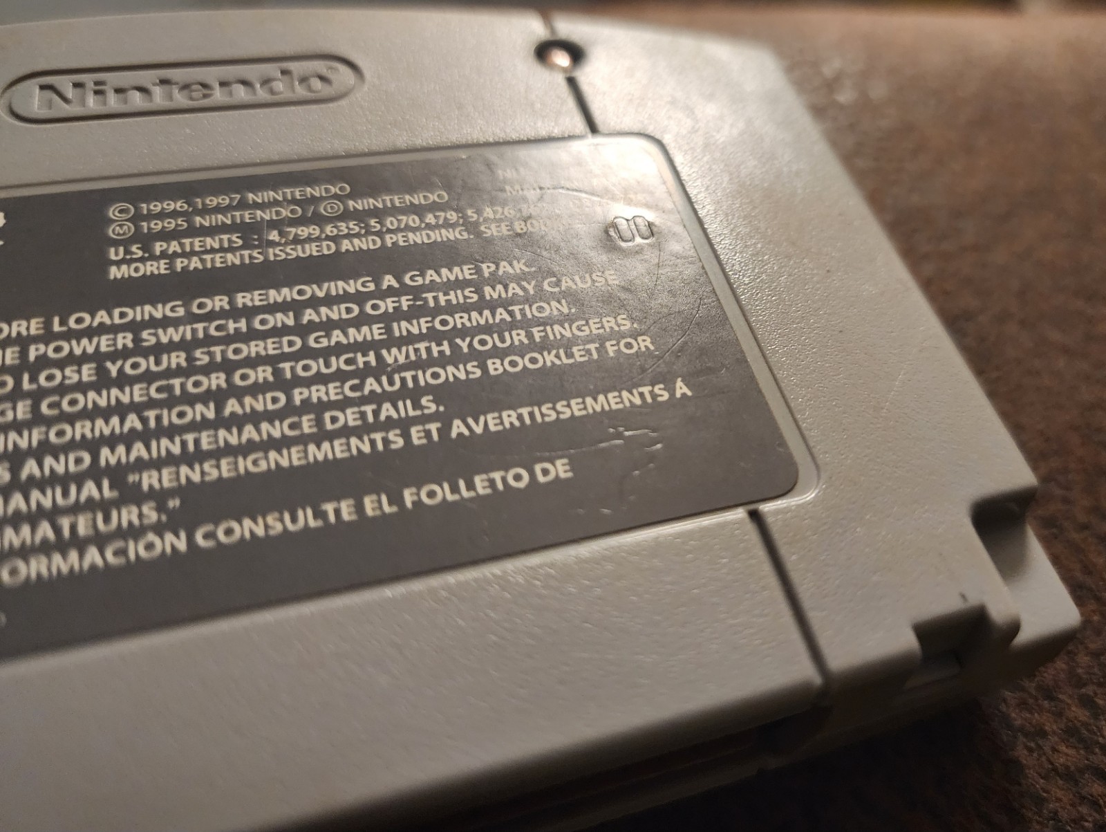 mega man 64 authentic, tested and working