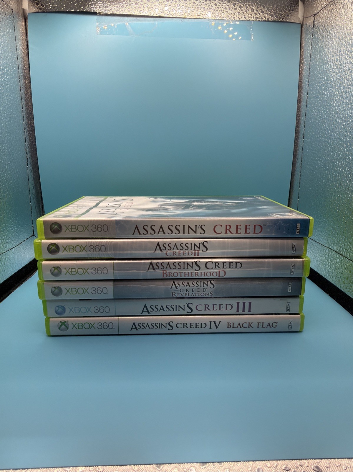 Assassin’s Creed Xbox 360 Bundle Lot Of 6 Games! 1-4 Tested Cleaned All CIB