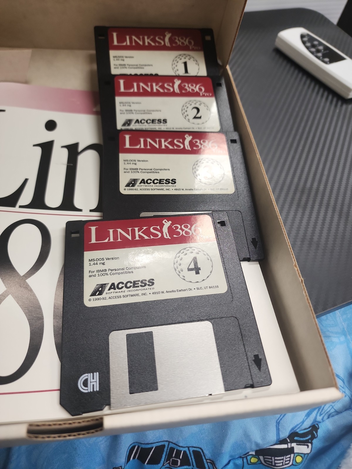 Access Computer Game Links 386 Pro with Extras T46