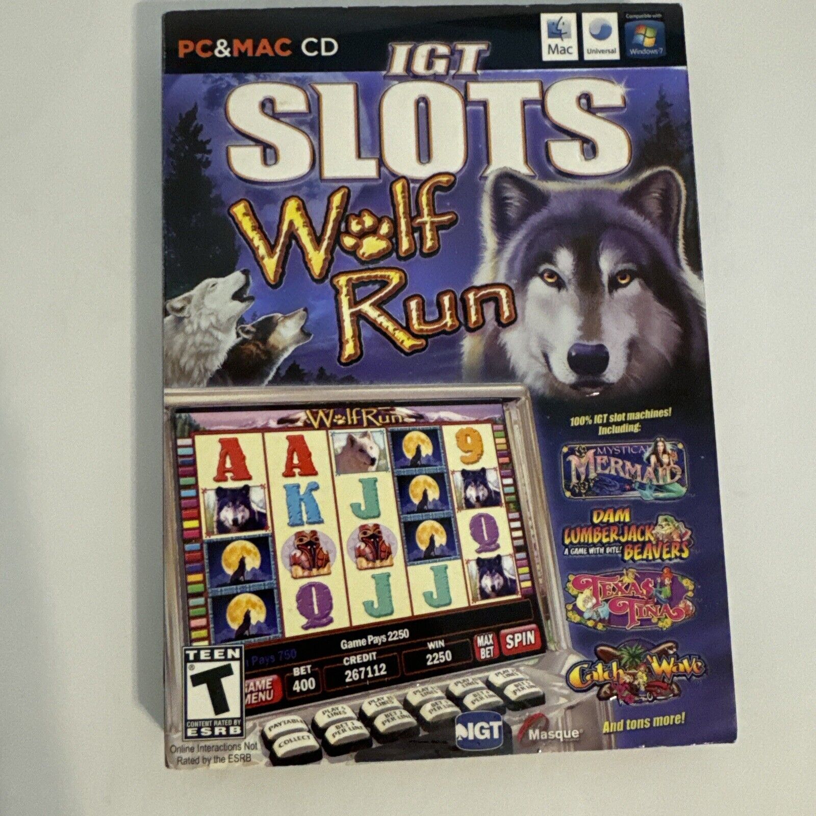IGT Slots: Wolf Run (Windows/Mac, 2010)