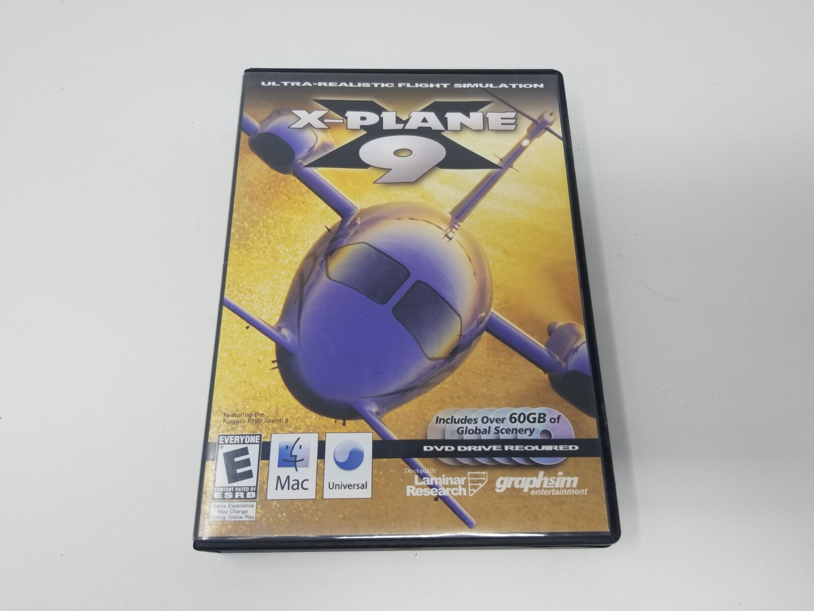 X-Plane 9 (Mac, 2008) Flight Simulator Complete 6 Disc Set NO Manual