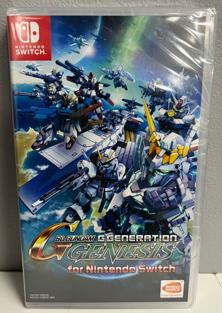 SD Gundam G Generation Genesis (English) – Nintendo Switch Sealed!