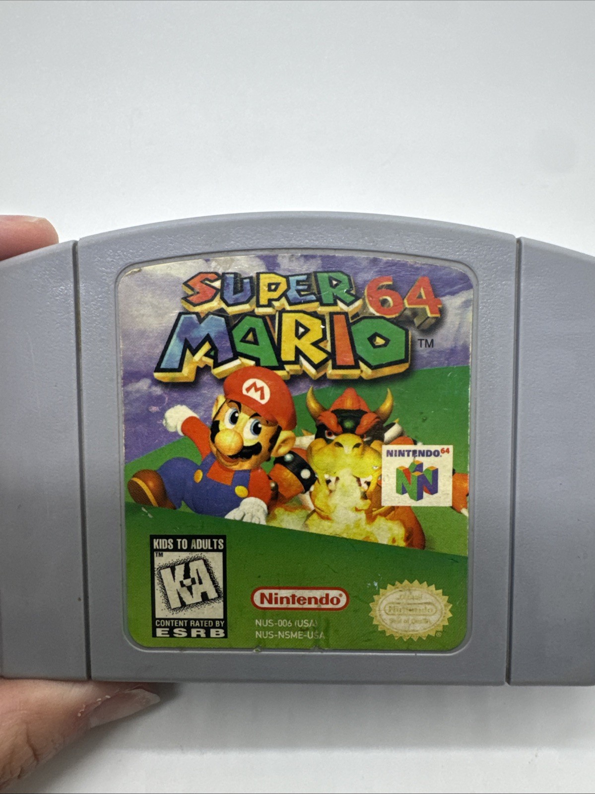 Nintendo Super Mario 64 Nintendo 64 N64 K-A NTSC-U/C (US/Canada)