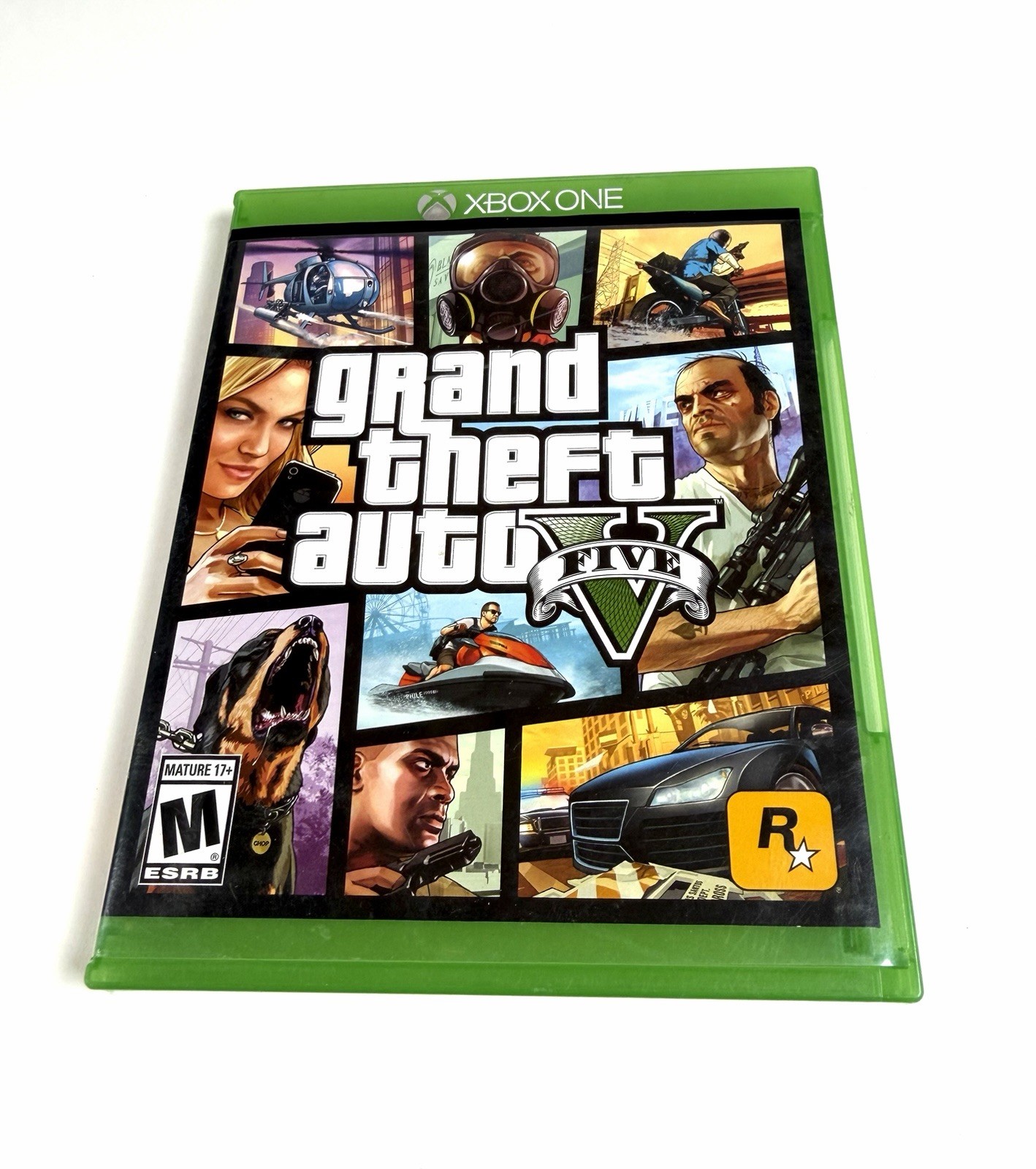 Grand Theft Auto V 5 Premium Edition Xbox One + Manual