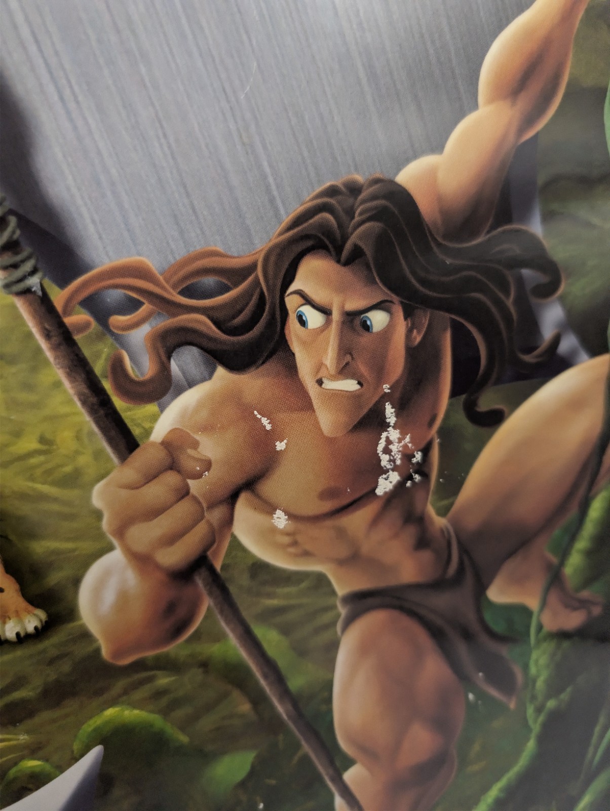 Disney’s Tarzan Action Game Pc With Original Box ( Sealed Game , Damaged Box )