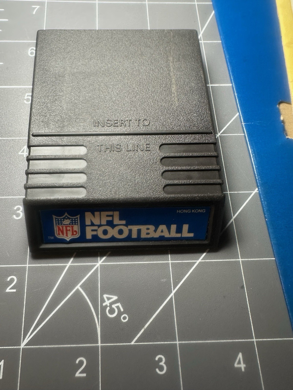 Rare! Mattel NFL Football Intellivision CIB 1979 with Overlays Two Playbooks