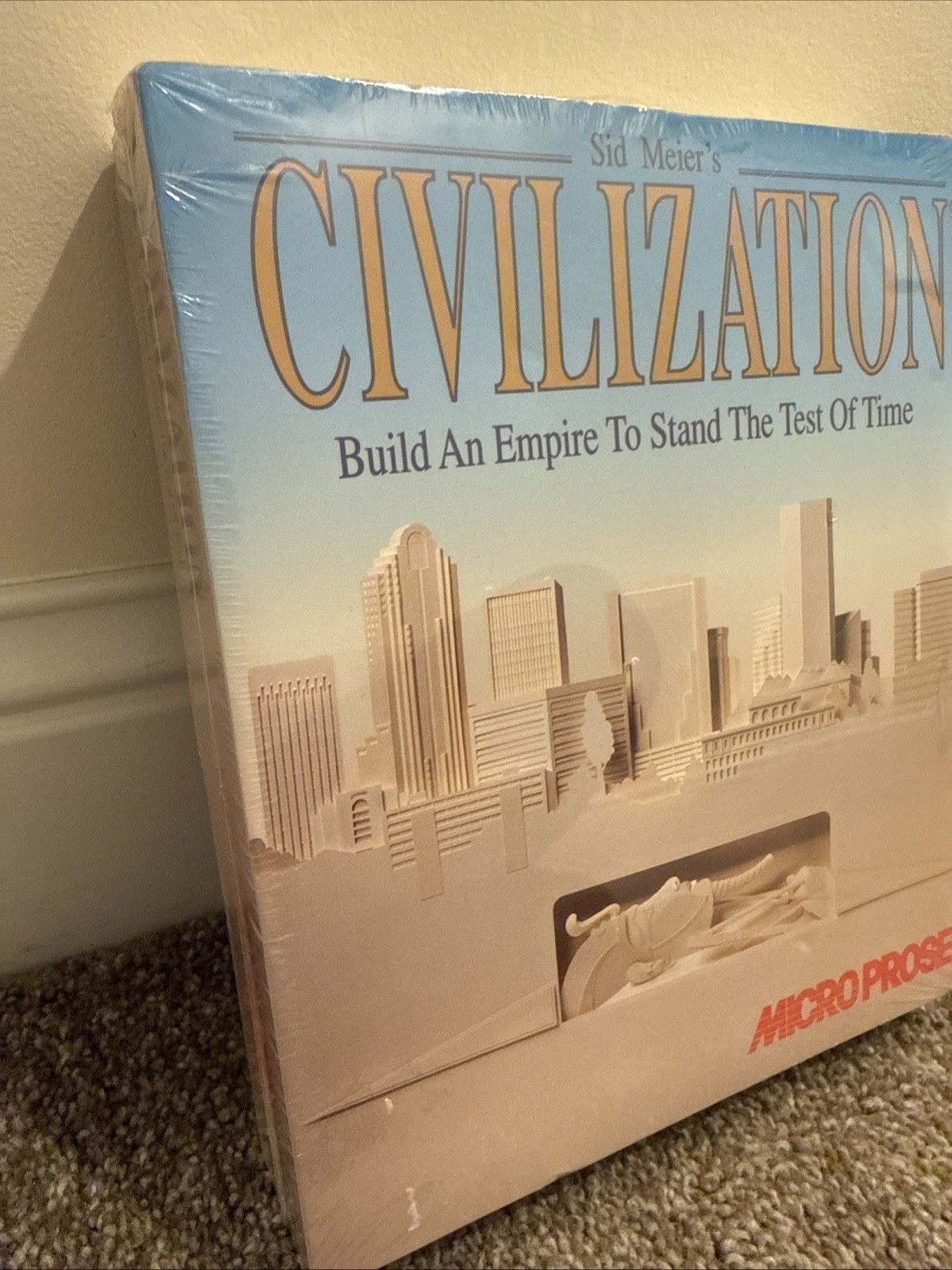 Sid Meier’s Civilization I PC IBM Big Box 3.5″ Disks MicroProse NEW SEALED