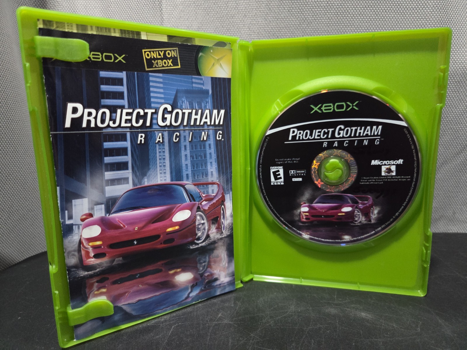 Project Gotham Racing (Microsoft Xbox ) CIB – VG Disc – Tested – Free Shipping